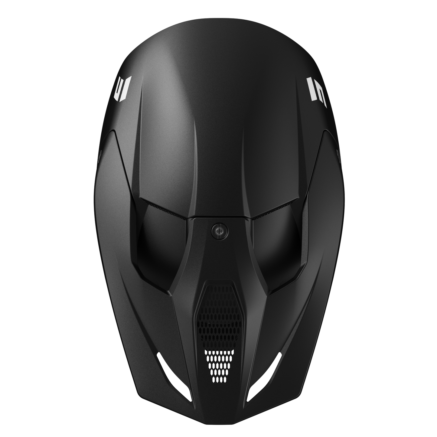 CASCO MOTO SHOT FURIOUS SOLID BLACK MATT MOTOCROSS ENDURO