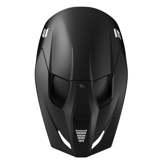 CASCO MOTO SHOT FURIOUS SOLID BLACK MATT MOTOCROSS ENDURO