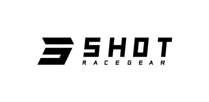 BOTAS MOTO SHOT RACE 6 BLACK WHITE GOLD MOTOCROSS ENDURO